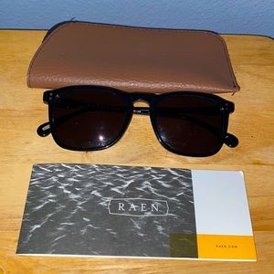 Raen Wiley sunglasses — Polarized — Black — size: 54-19-145